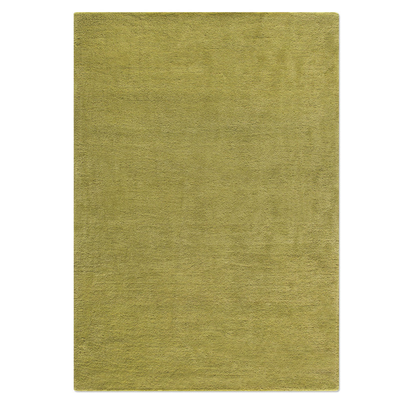 Prolana Naturbettwaren Hand Tufted Wool Olive Green Rug Wayfair.co.uk